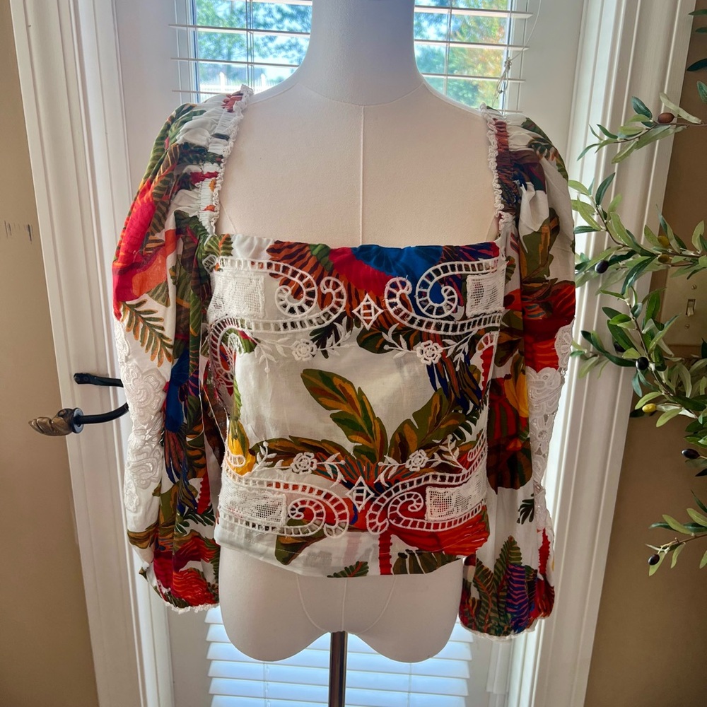 FARM Rio Multicolor Floral Blouse